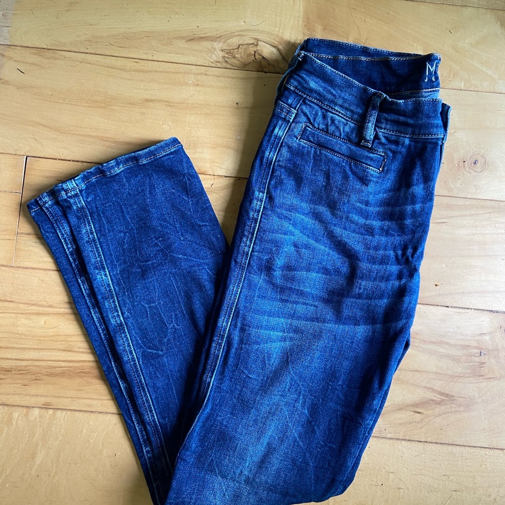 MIH Paris Jean — mid rise, cropped, slim leg